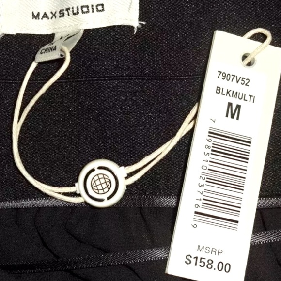 Max Studio Flowers 💐 & Lace Slip Dress Medium Velvet Spaghetti Straps Lace Trim - Picture 12 of 16